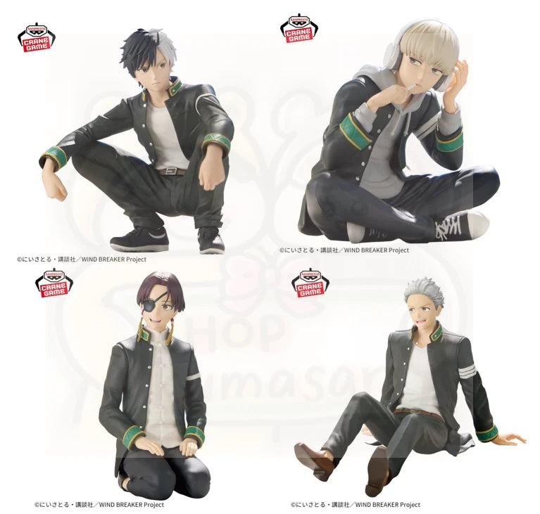 WIND BREAKER Figure Chatting time Complete set