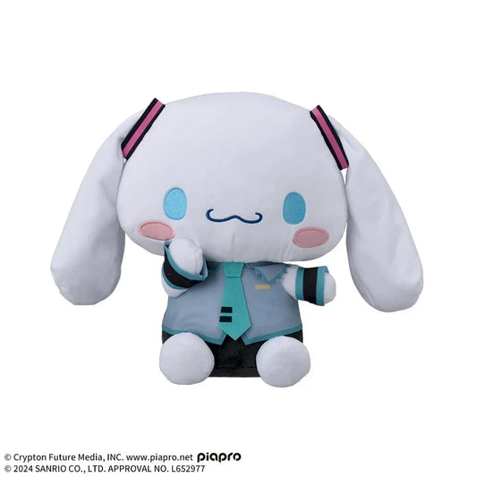 Hatsune Miku x Cinnamoroll Plush toy 35×18×26cm Cinnamoroll