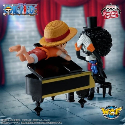 One Piece World Collectable Figure Log Stories Luffy Brook