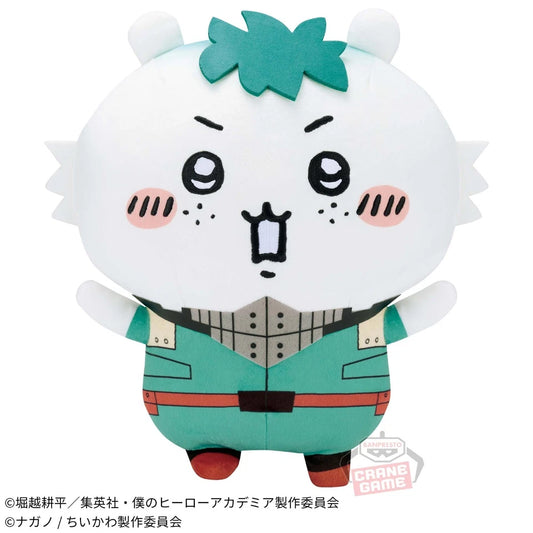 My Hero Academia Chiikawa Mechamofugutto Plush Izuku Midoriya 30cm