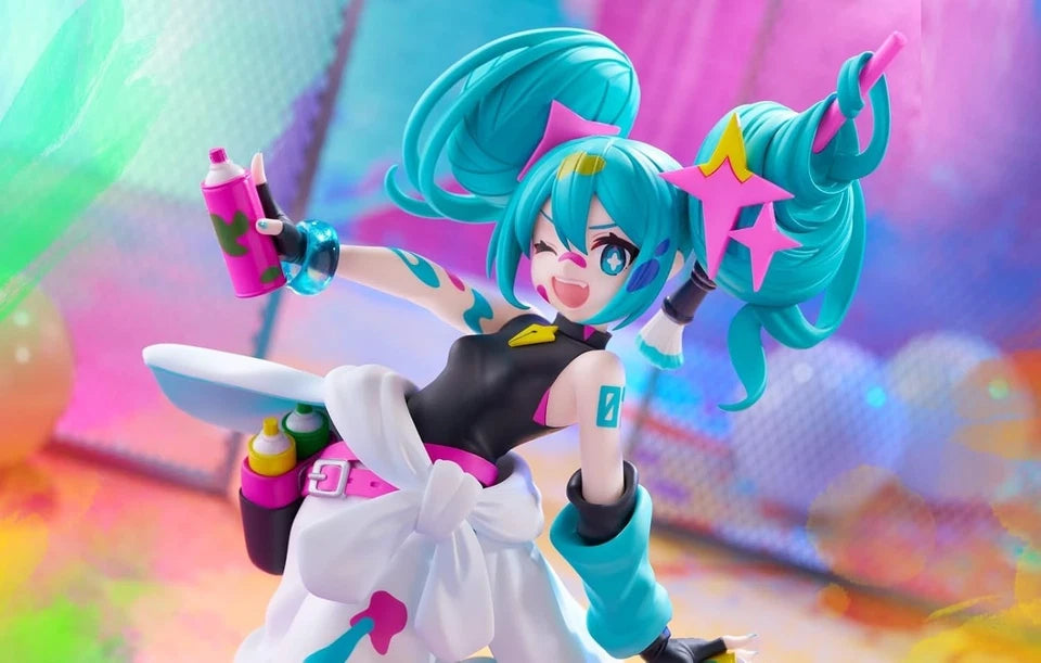 Hatsune Miku Trio-Try-iT Figure Paint Girl FuRyu PSL