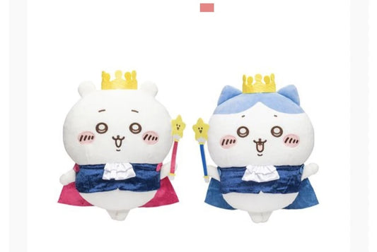 Chiikawa Hachiware Birth day Big Plush Toy Set Of 2 35cm