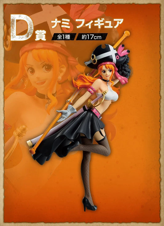 Ichiban Kuji D prize One Piece FILM RED Figure 17cm Nami BANDAI New