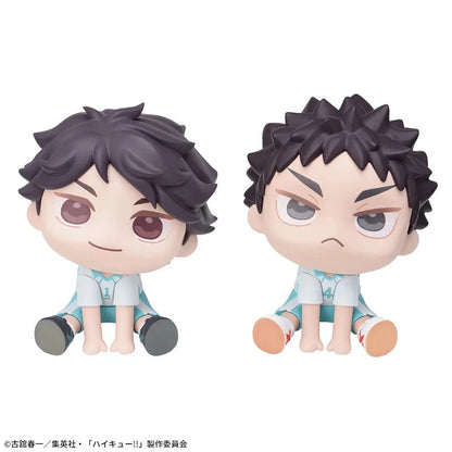 8/7 Haikyu!! Qyurume Mini Figure Oikawa Iwaizumi Set