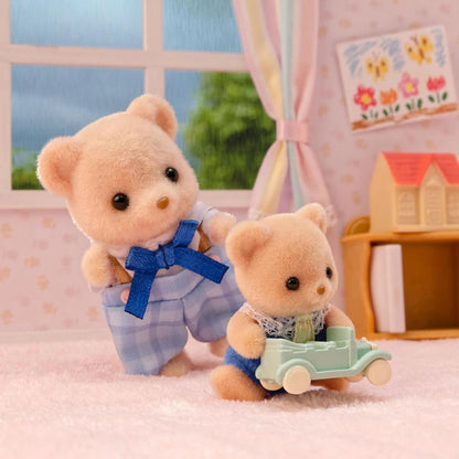 Sylvanian Families FS-59 Biscuit Bear Family Set Calico Critters Doll Epoch 2025
