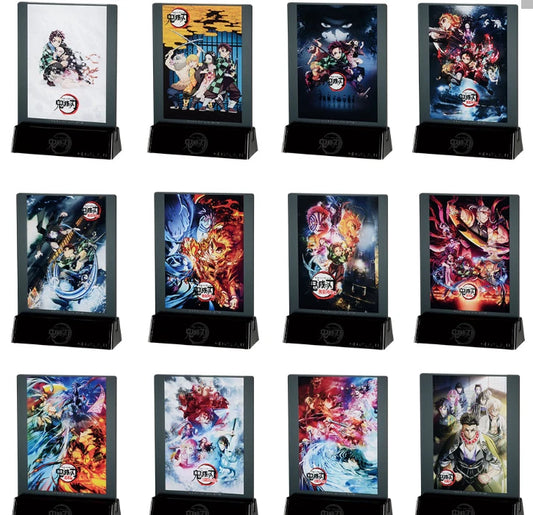 Demon Slayer Kimetsu Ichiban Kuji Upper Rank Three Mini Art Board Complete set